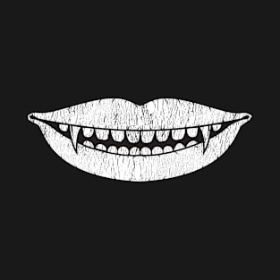 Mouth Fangs Grunge T-Shirt