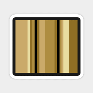 Choco Stripes Pattern Magnet