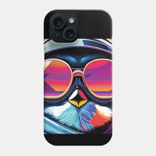 Shades of Cool: A Stylish Penguin in Sunglasses Phone Case