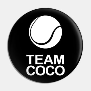 Team Coco Pin