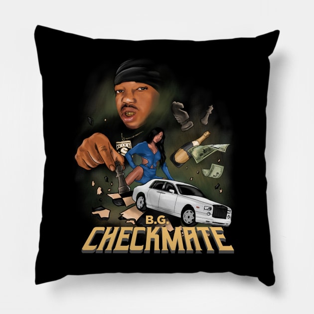 Checkmate Pillow by Jones Factory