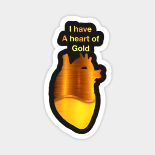 heart of gold Magnet