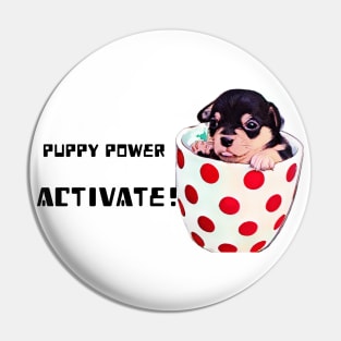 Puppy power activate Pin