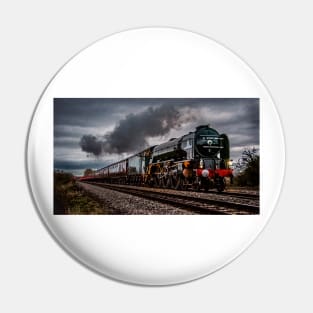 Tornado Steam Locomotive at speed Pin