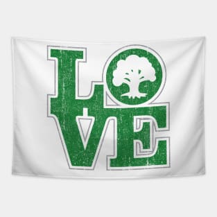 Love Green (Variant) Tapestry