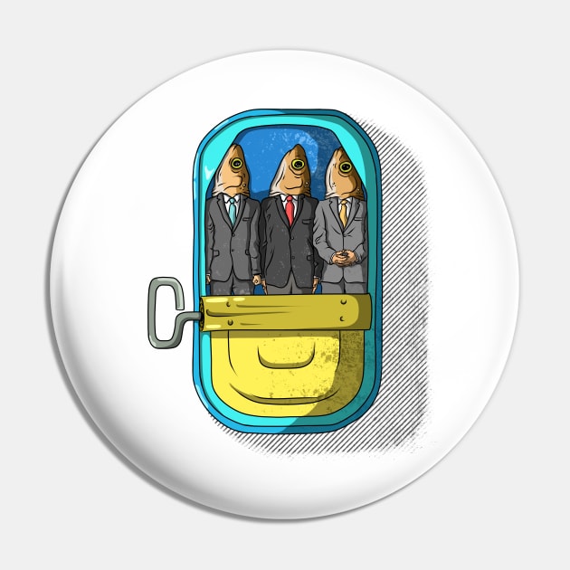 A Day At The Office Pin by Brainfrz