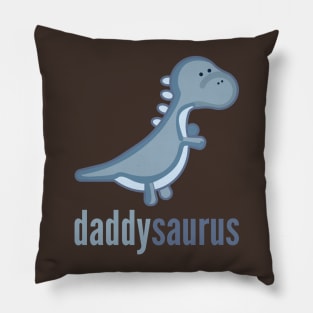 Daddysaurus Shirt Dinosaur Family Shirt Set Pillow