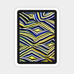 African Print Pattern Magnet