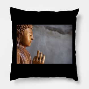 Wall Art Print - BUDDHA Namaste - canvas, Photo print, artboard print, poster Canvas Print Pillow