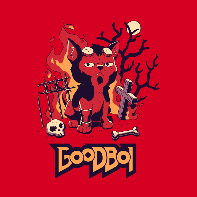 Goodboi // Demon Dog, Comic, Chibi by Geekydog