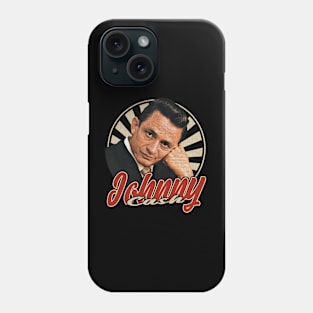 Vintage 80s Johnny Cash Phone Case