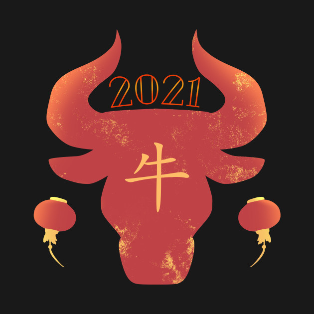 2021 Chinese Zosiac Ox Cow Lanterns New Year - Chinese ...
