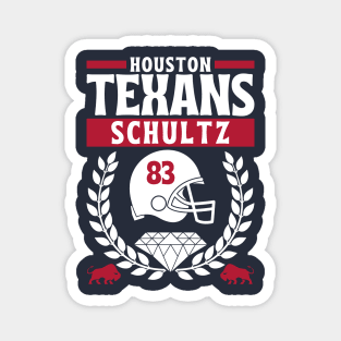 Houston Texans Schultz 83 Edition 2 Magnet