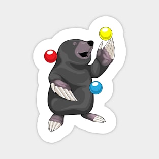 Mole Juggler Juggle Magnet