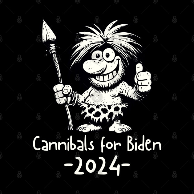 Cannibals for Biden 2024 by Etopix