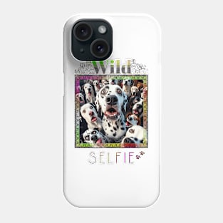 Dog Dalmatian Wild Nature Funny Happy Humor Photo Selfie Phone Case