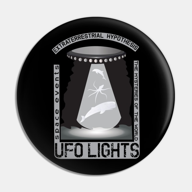 UFO lights Pin by mypointink