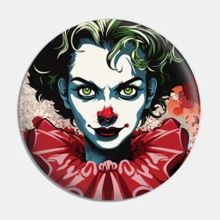 Lady Joker Pin