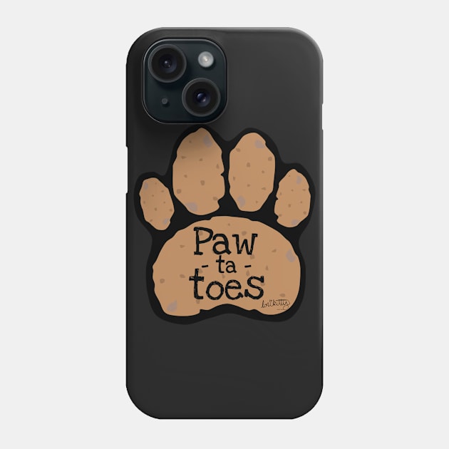 Pawtatoes Phone Case by lorikitty