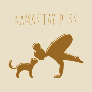 Namas’tay puss T-Shirt