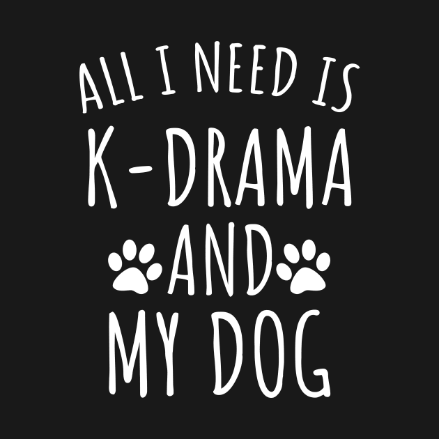 K-Drama and my dog by LunaMay