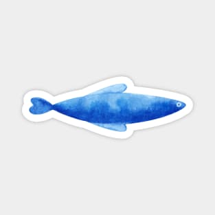 Blue fish Magnet