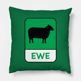 Ewe picture Pillow