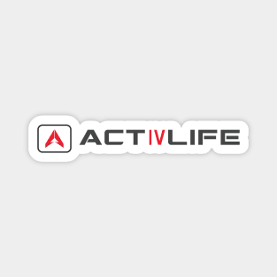 Assured Outfit by Activlife Wear Tagline Logo Sports Branding Magnet