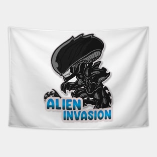 Alien Invasion Tapestry