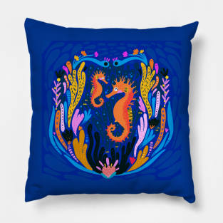 Seahorses Pillow