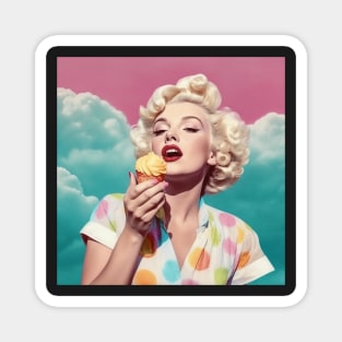 Marilyn Scoops: Some Like It Cold - Sundae Edition Magnet