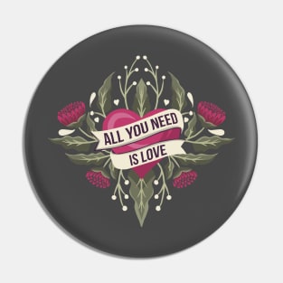 All you need is love Pin