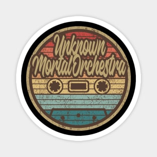 Unknown Mortal Orchestra Retro Cassette Magnet