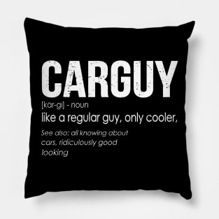 Funny T-shirt Gift Car Guy Definition Pillow