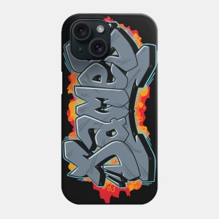 James graffiti name lettering Phone Case