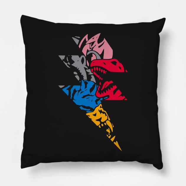 Powerzord Pillow by YamamotoLisa