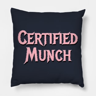 certified munch Pillow