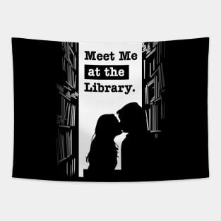 meet me at the library Tapestry