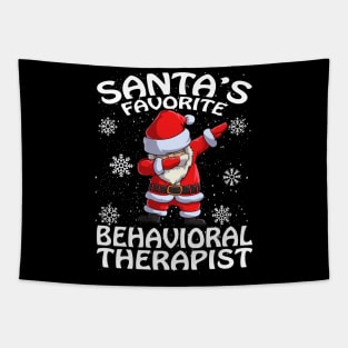 Santas Favorite Behavioral Therapist Christmas Tapestry