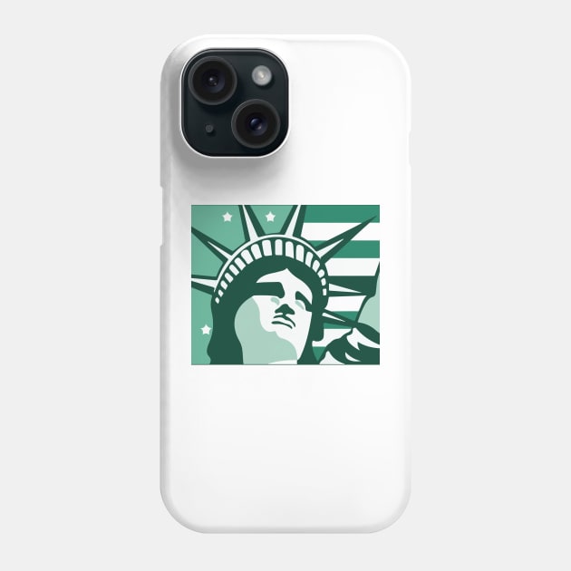 Statue Of Liberty National Monument Phone Case by timegraf