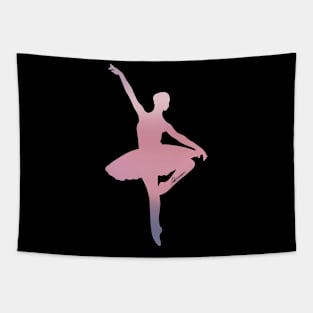 Classical Dancer Pink Tones Tapestry