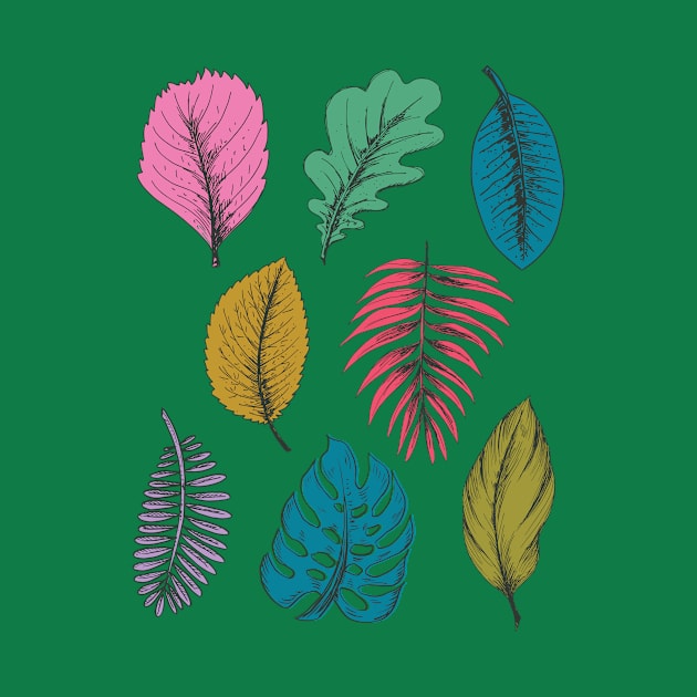 Tropical Leaves #2 by SWON Design