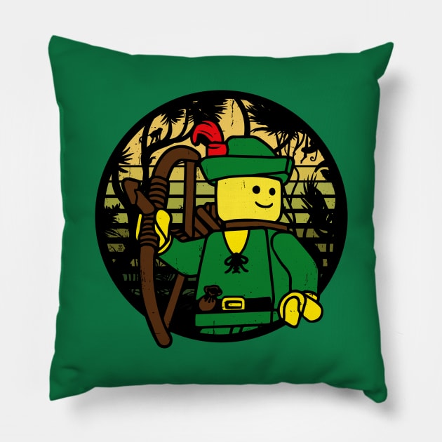 Forestmen's Crossing Pillow by The Brick Dept