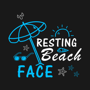 Resting Beach Face T-Shirt