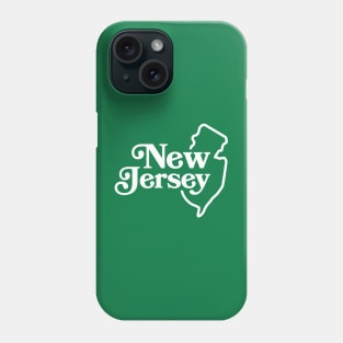 New Jersey Vintage State Outline Phone Case