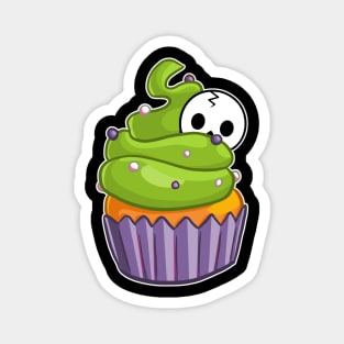 Spoopy Kawaii Cute Halloween Cupcake Magnet