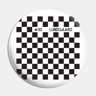 Christian Lundgaard Racing Flag Pin