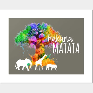 Hakuna Matata TeePublic Sale Prints Art Posters | and for