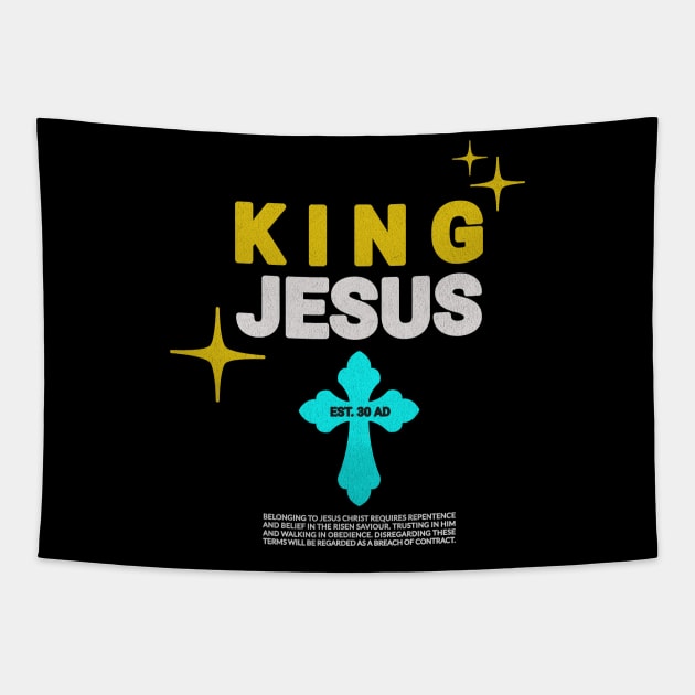 Watch and Pray Christian Message Streetwear Design Tapestry by Inspired Saints