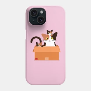 Mother and Kitties Phone Case